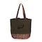 Picnic Time Family Of Brands NFL Philadelphia Eagles - Coronado Canvas and Willow Basket Tote 203-00-140-244-2 - alternate 2