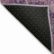Homeroots 8' X 10' Eggplant Medallion Washable Indoor Outdoor Area Rug 608013 - alternate 5