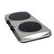 Megachef Electric Portable Heavy Duty Lightweight Dual Infrared Burner Cooktop Buffet Range in Steel MC-6206A - alternate 3