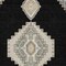 Homeroots 9' X 12' Black Gold And Gray Oriental Washable Indoor Outdoor Area Rug 598386 - alternate 7
