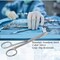 A2Z Scilab Lab Scissors 6.5 inches Sharp/Blunt Curved Blades, Stainless Steel A2Z-ZR-114S - alternate 4