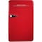 Magic Chef 3.2 cu. ft. Retro Mini Refrigerator in Red without Freezer MCR32CHR - alternate 1