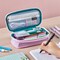 Its Academic Expanding Pencil Case, For Office & School Supplies, Travel Organizer Bag, High Capacity, Palm Tree 24361-PM - alternate 4