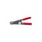 Gb Wire Stripper, 10 to 24 AWG Wire, 5 in OAL, Vinyl Grip Handle Red GS-40 - alternate 1