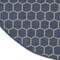 Homeroots 8' Blue And Ivory Geometric Indoor Outdoor Area Rug 556314 - alternate 4
