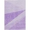 Homeroots 5' X 8' Lavender And Purple Geometric Washable Indoor Outdoor Area Rug 582477 - alternate 5
