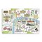 Homeroots Fun Illustrated London Map Unframed Print Wall Art 399098 - alternate 1