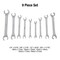 Sunex 9 Pc. Full Polish Sae & Metric Flare Nut Wrench Set 9809A - alternate 2