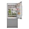 Koolmore 36 In. 2 door Panel Ready Refrigerator and Freezer With Ice maker, Water dispenser, Frost Free KM-RER36-SWPR - alternate 6