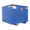 Vestil Steel Rotating Heavy Duty Box Hopper 2-1/2 Cubic Yard 6,000 Lb. Capacity Blue R-250-HD-BL - alternate 5