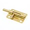 Prime-Line Door and Gate, Slide Barrel Bolt Latch 3 inch with Screws, Brass Plated (Single Pack) U 117556 - alternate 3