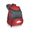 Picnic Time Family Of Brands NCAA Arkansas Razorbacks PTX Backpack CoolerRed with Gray Accents 633-00-100-034-0 - alternate 1
