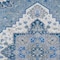 Homeroots 8' X 10' Blue Gray And Ivory Oriental Washable Indoor Outdoor Area Rug 600147 - alternate 3