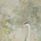 Homeroots Set Of Two Wading Heron Canvas Silver Floater Frame Print Wall Art, 2PK 416351 - alternate 2