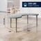 Flash Furniture Commercial Half-Moon Adjustable Height Classroom Activity Table-Soft Gray, 65x35 YU-YCX-004-2-MOON-TBL-SFTGY-GG - alternate 5