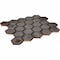 Daltile Artefino Jewel 2-1/2 in Framed Hexagon Mosaic 10.50 SQFT Per Carton, 10PK AR2121/2FRHEXST - alternate 4
