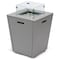 Leisuremod Chelsea Aluminum Patio Modern Propane Fire Pit Side Table, Grey CF21GR - alternate 5