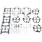 Hygrade Tuneup Standard Motor Products, Carburetor Kit,  1447A - alternate 2