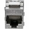 Eaton Tripp Lite Series Keystone Jack Cat6a/Cat6/Cat5e, RJ45, Shielded, Dust Cap - Toolless,  N238-001-SH-TF - alternate 3