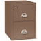 Fireking 2 Drawer, 2 Hr Fire & Impact Rated, Vertical, 31" depth Letter Tan 2-1929-2TN - alternate 1