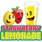 Signmission Strawberry Lemonade, 12 Inch, Decal D-DC-12-Strawberry Lemonade - alternate 1