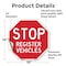 Signmission Stop Register Vehicles, 10 Inch X 10 Inch, Vinyl Decal OC-D-10-294 - alternate 3