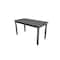 Homeroots 60" Gray Solid Wood Dining Table 548921 - alternate 9