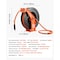 Vevor Retractable Air Hose Reel 50 FT x 1/2 Inch Air Hose Reel with Double Arm NTS-A20B - alternate 4