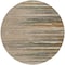 Homeroots 8' Taupe Copper And Green Round Striped Washable Indoor Outdoor Area Rug 597297 - alternate 8