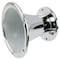 Deejay Led White-Silver Bolt-on Horn Flare with 2-in Throat for 2-in Compatible High Frequency Drivers TBH2INHORNWHSILV - alternate 2