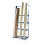 Vestil Vertical Bar Rack 39-1/4"W x 24"L x 84-1/2"H Blue Painted Steel VBR-9 - alternate 5