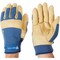 Boss Job Master Aqua Armor Mens XL Blue & Tan Leather Work Glove B81051-XL - alternate 3