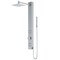 Vigo 39 in. H x 4 in. W 2-Jet Shower Panel System with Square Head & Hand Shower Wand in Stainless Steel VG08014ST - alternate 1