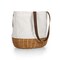Picnic Time Family Of Brands Coronado Canvas and Willow Basket Tote, Beige Canvas 203-00-187-000-0 - alternate 2