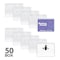 C-Line Products Name Badge, Pin/Clip, Badge, PK50 95723 - alternate 3