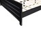 Homeroots Three Piece Black Solid Wood Bedroom Set 523692 - alternate 5