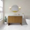 James Martin Vanities Hudson 48" Single Vanity, Honey Oak w/ 3 CM Eternal Jasmine Pearl Silestone Top 435-V48-HNO-3EJP - alternate 3