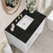 James Martin Vanities Myrrin 36" Vanity, Bright White, w/ 3 CM Phantome Eclos Top 485-V36-BW-3PHT - alternate 7