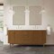 James Martin Vanities Laurent 72" Double Vanity, Honey Oak w/ 3 CM White Zeus Silestone Top 545-V72-HNO-3WZ - alternate 3