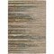 Homeroots 9' X 12' Taupe Copper And Green Striped Washable Indoor Outdoor Area Rug 597299 - alternate 2