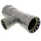 Viega MegaPressG tee P1 1.5 P2 1.5 P3 1 carbon steel zinc-nickel coating 25371 - alternate 2