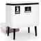 Serenelife Rectangular Towel Warmer Bucket, Black SLTLR725 - alternate 1