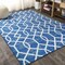 Jonathan Y Asilah Ogee Fretwork Blue/Gray 4 ft. x 6 ft. Area Rug MOH104B-4 - alternate 5
