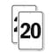 Signmission Sign with Number '20, 12'' X 18'' 2 Signs, Heavy Gauge Aluminum, 2PK A-1218-2PACK-22902 - alternate 1
