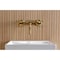 Kingston Brass Double-Handle Wall Mount Bathroom Faucet, Brushed Brass KS2117BL - alternate 4
