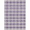 Homeroots 10' X 14' Lavender And Ivory Plaid Washable Indoor Outdoor Area Rug 595498 - alternate 5