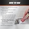 Dap Acrylic Latex Sealant, 6 oz, Tube, Clear, Acrylic Latex Base, Kwik Seal Plus 18546 - alternate 4