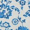 Homeroots 10' X 14' White And Denim Blue Floral Washable Indoor Outdoor Area Rug 589517 - alternate 5