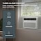 Tcl 10, 000 BTU, Smart Window Air Conditioner, Digital, Remote Included - White T10WV9S - alternate 6