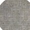 Homeroots 8' Gray And Silver Round Southwestern Washable Indoor Outdoor Area Rug 587052 - alternate 6